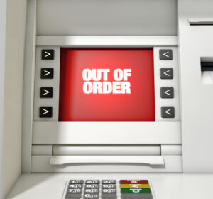 Out of order ATM
