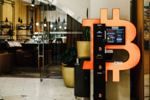 Bitcoin ATM in business